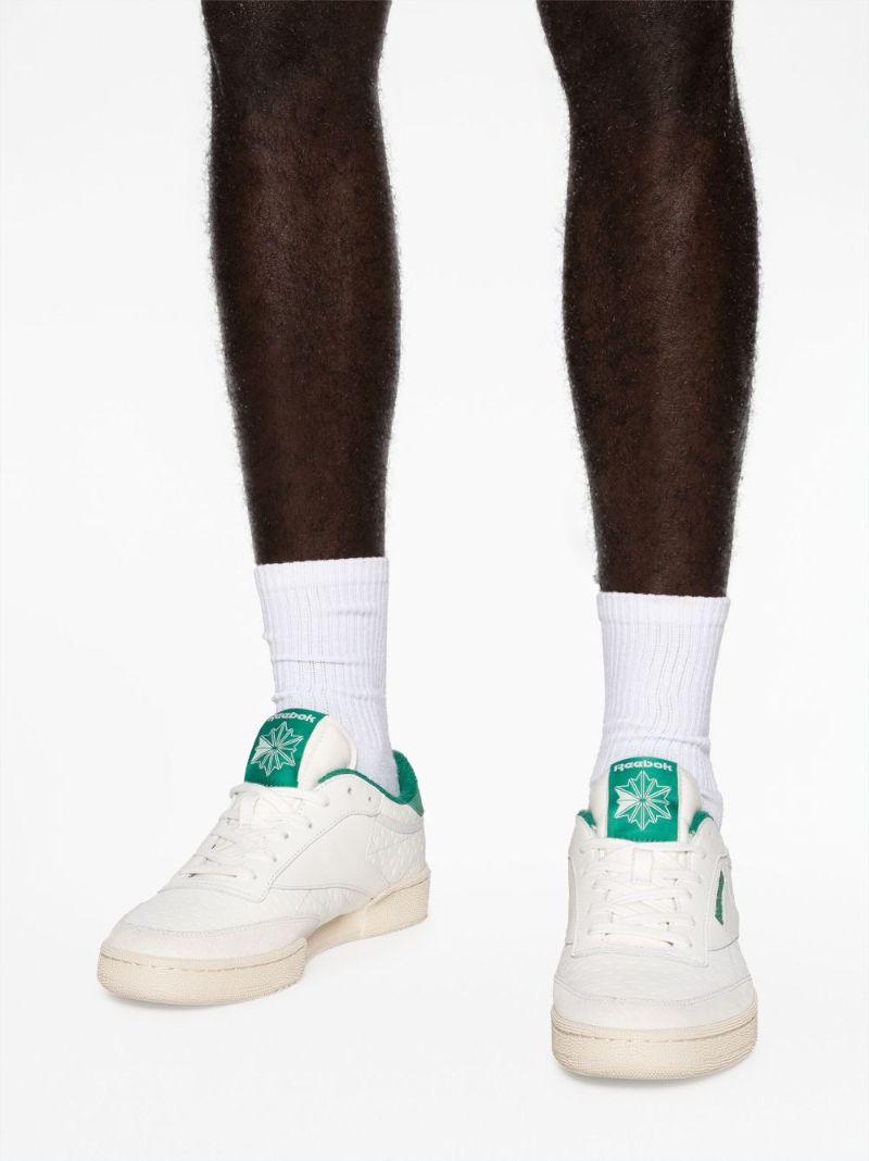 White Club C Leather Sneakers