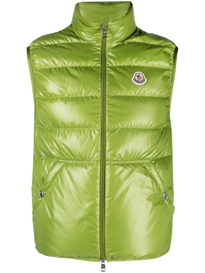Green Padded Gilet
