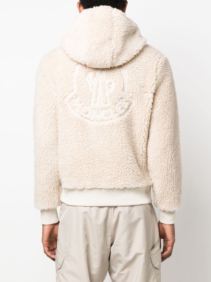 Beige Faux Fur Jacket