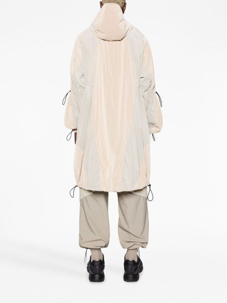 Neutral Adjustable-fit Hooded Coat