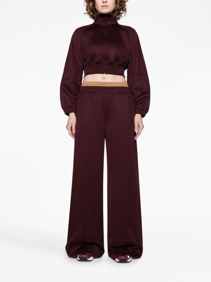 Red Vector Cropped Jacket
