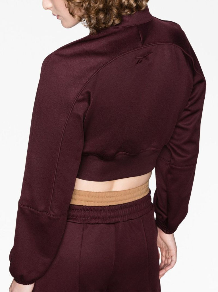 Red Vector Cropped Jacket