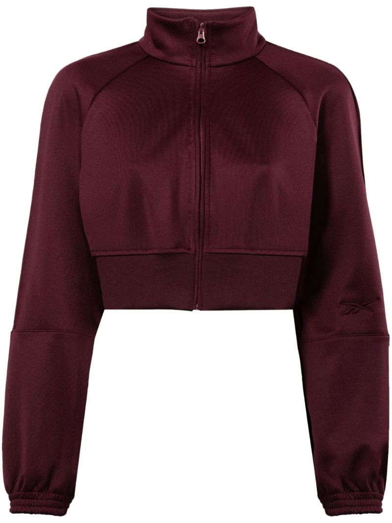 Red Vector Cropped Jacket