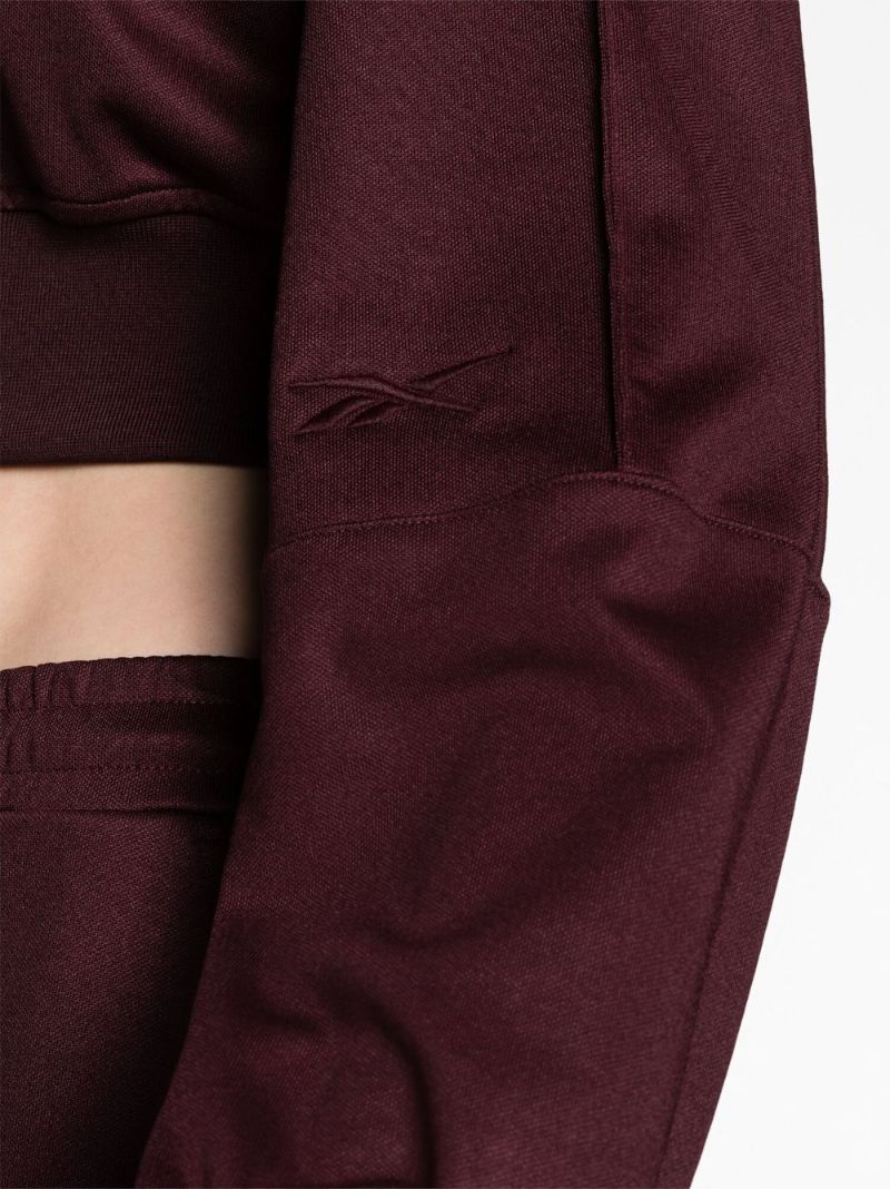 Red Vector Cropped Jacket