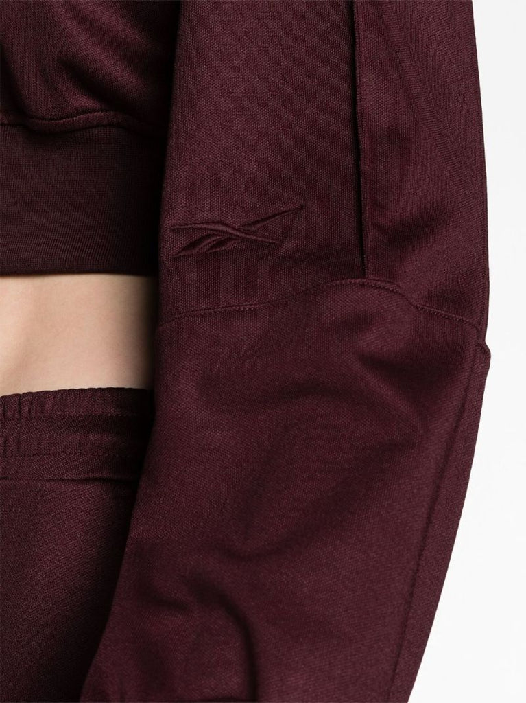 Red Vector Cropped Jacket