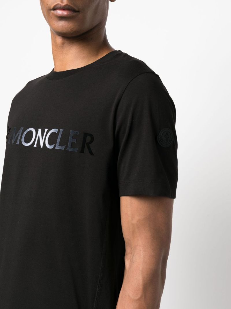 Black Logo-print T-shirt