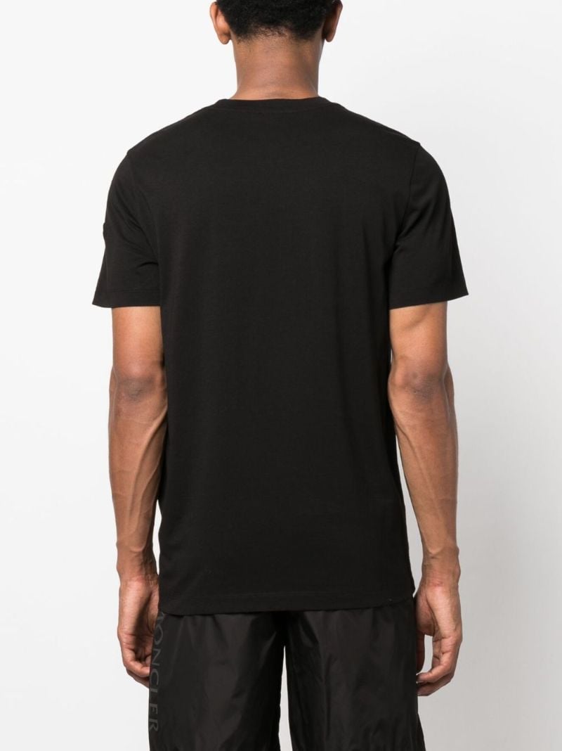 Black Logo-print T-shirt