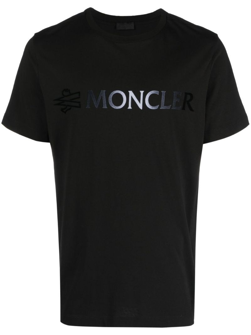 Black Logo-print T-shirt