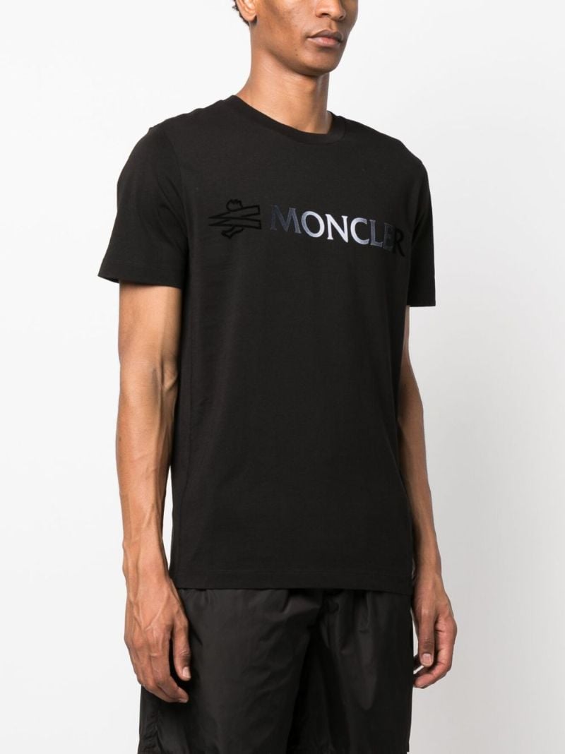 Black Logo-print T-shirt