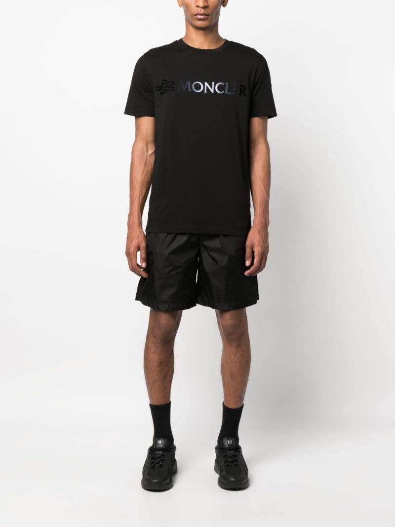 Black Logo-print T-shirt