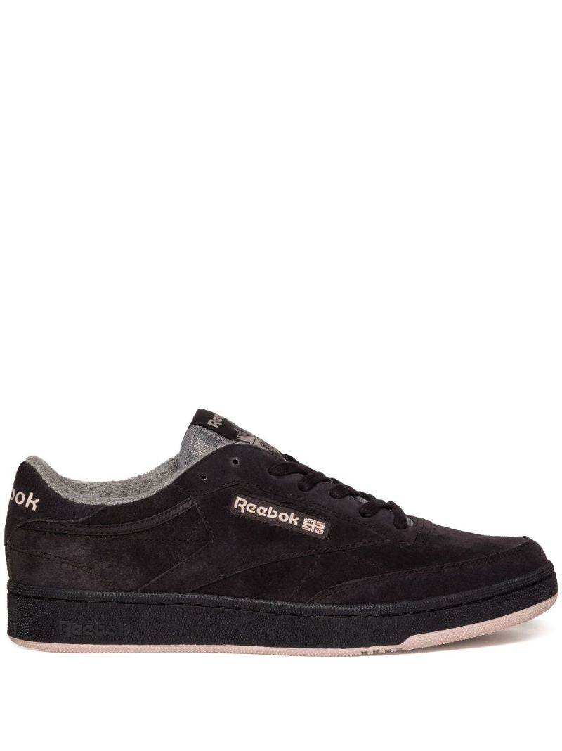 Black Club C Suede Sneakers