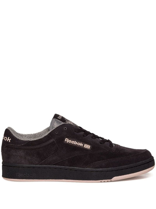 Black Club C Suede Sneakers