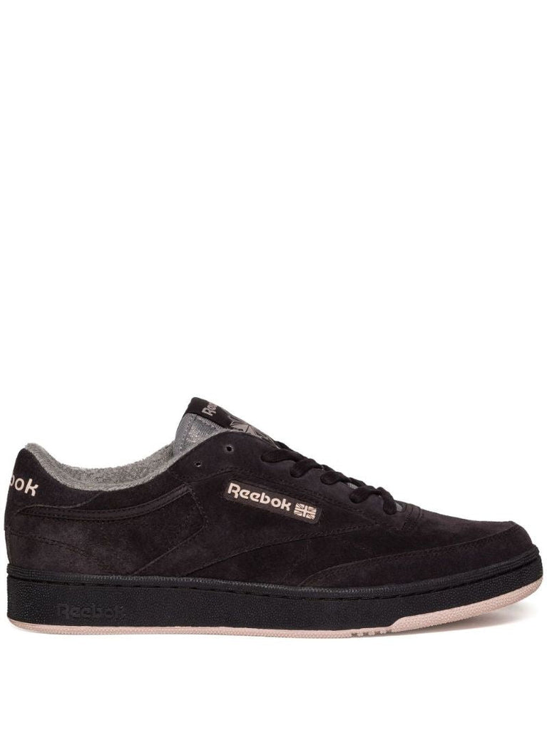 Black Club C Suede Sneakers