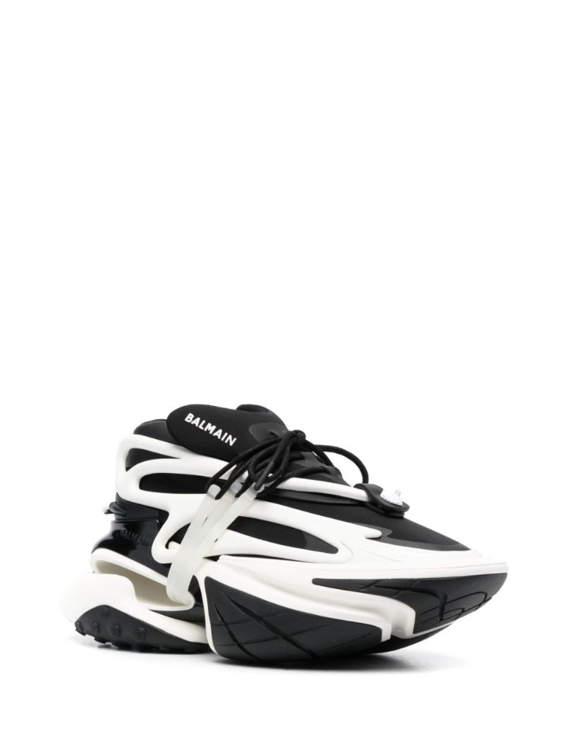Balmain Safa Snkr Neoprn Clfskn