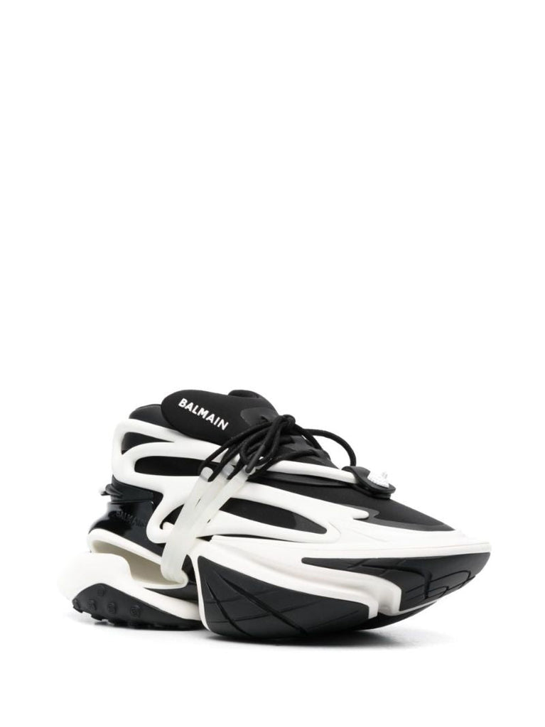 Balmain Safa Snkr Neoprn Clfskn