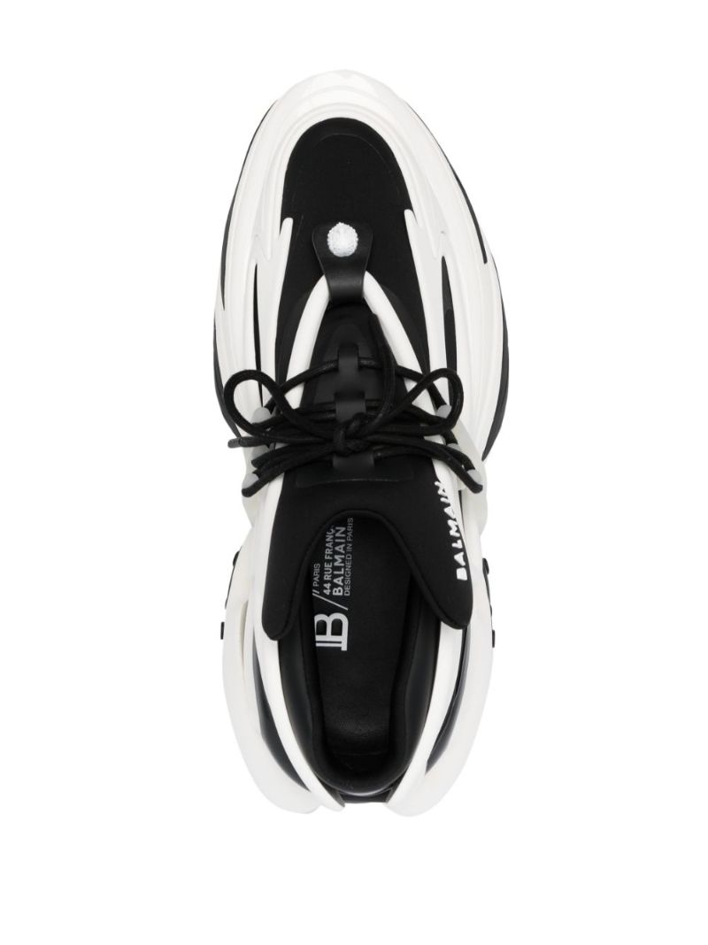 Balmain Safa Snkr Neoprn Clfskn