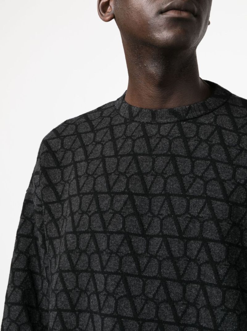 Grey Toile Iconographe-jacquard Sweater