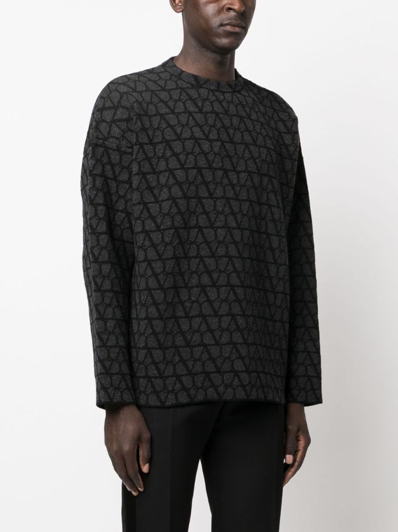 Grey Toile Iconographe-jacquard Sweater