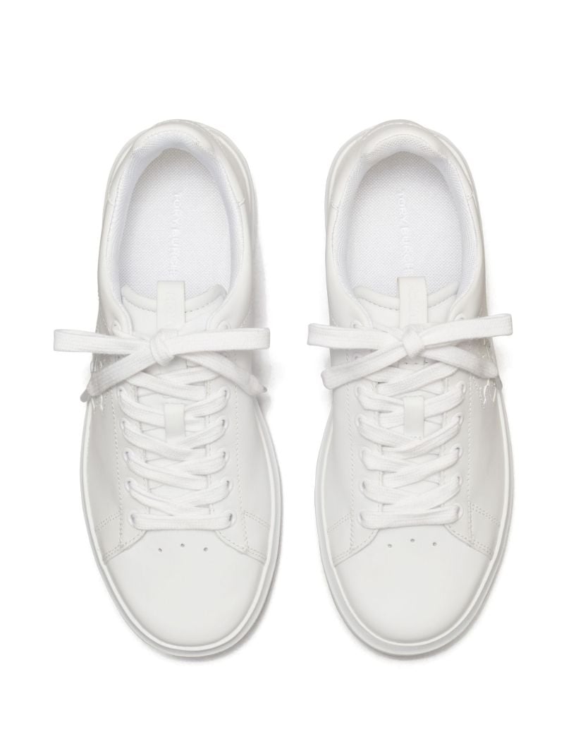 White Howell Leather Low-top Sneakers