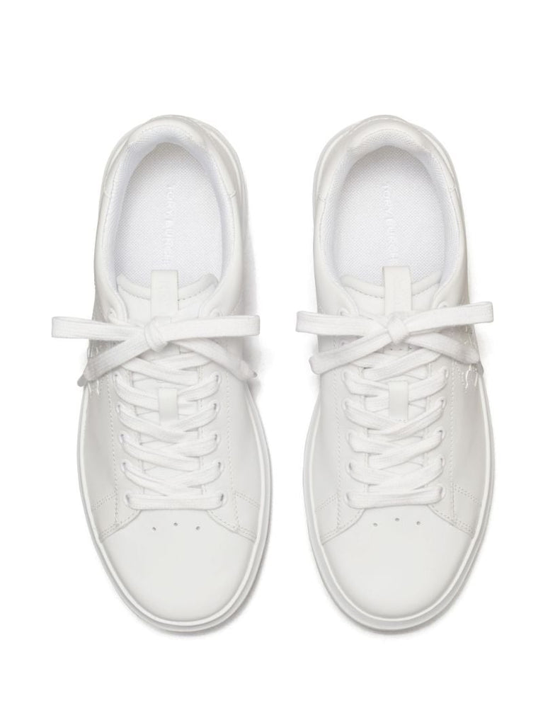 White Howell Leather Low-top Sneakers