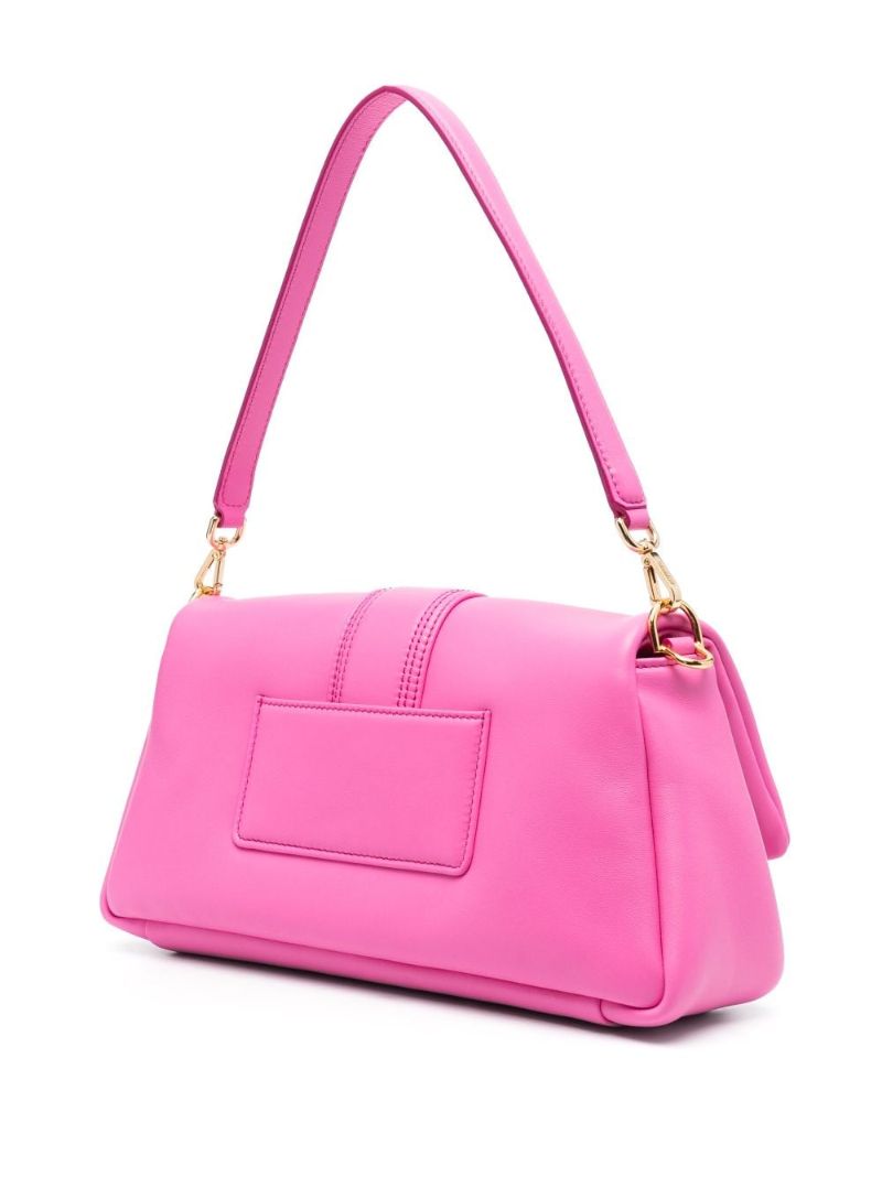 Pink Le Bambimou Leather Shoulder Bag