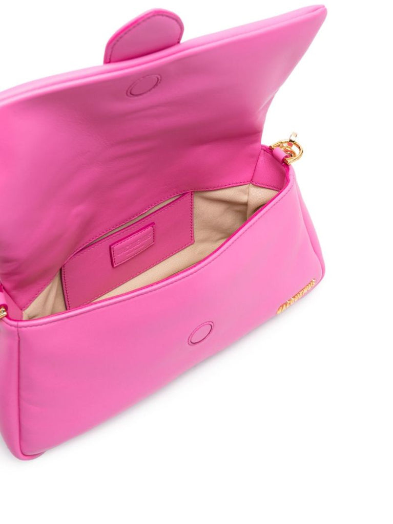 Pink Le Bambimou Leather Shoulder Bag
