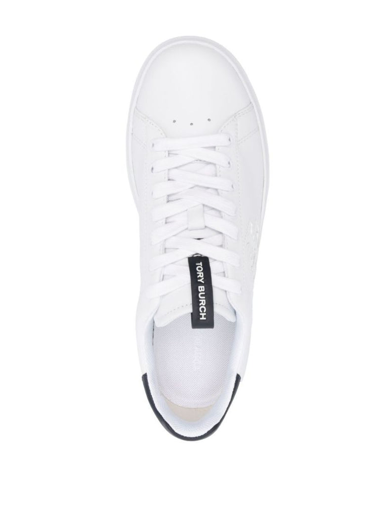 White Howell Leather Low-top Sneakers