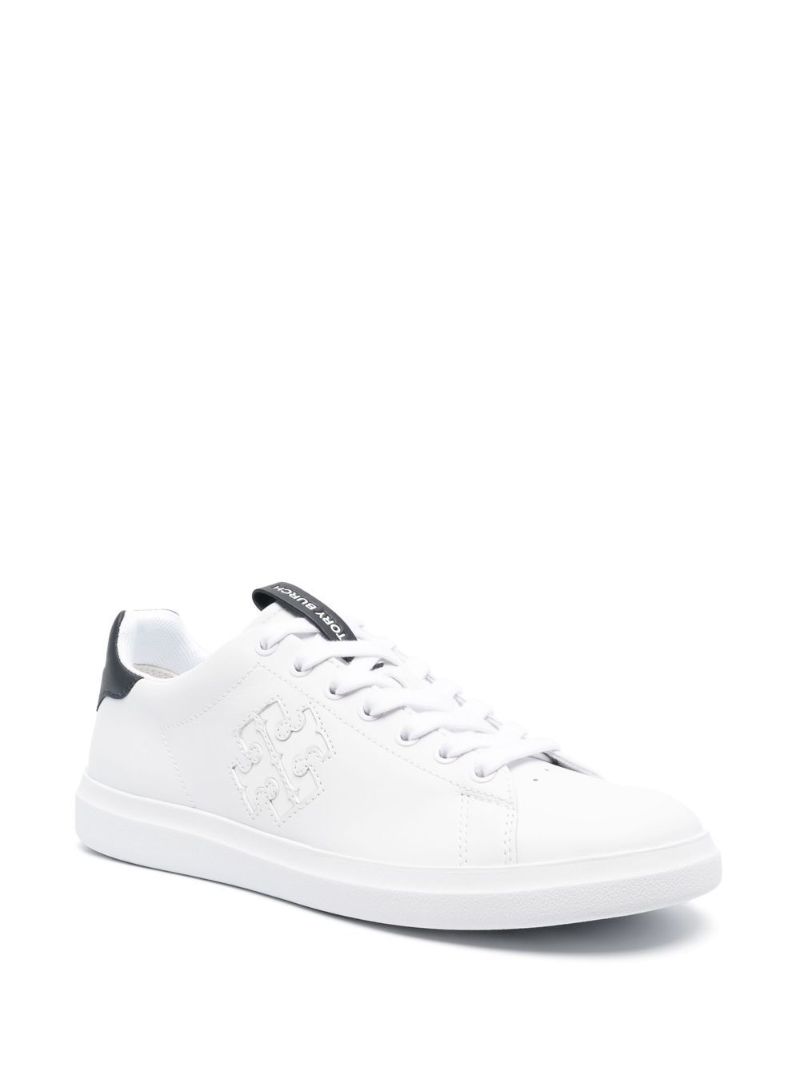 White Howell Leather Low-top Sneakers