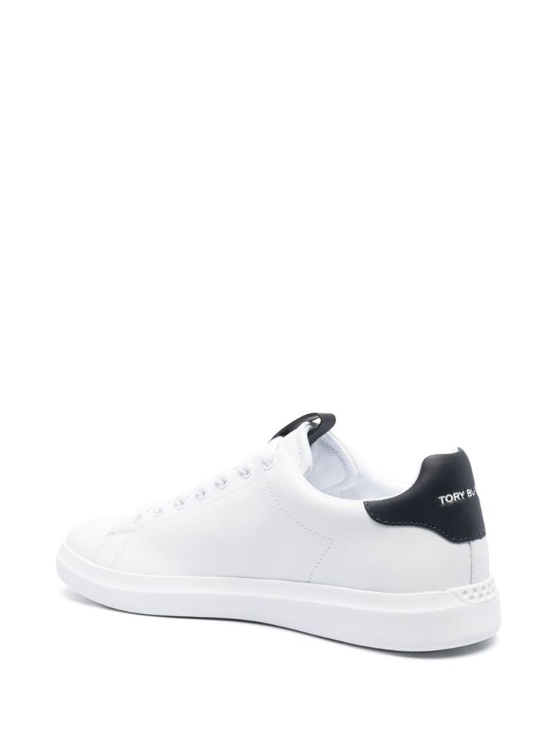 White Howell Leather Low-top Sneakers