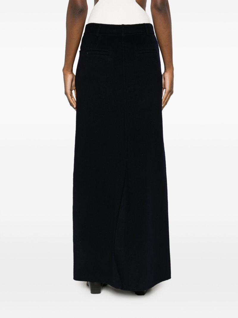 Blue Malvo Pencil Skirt