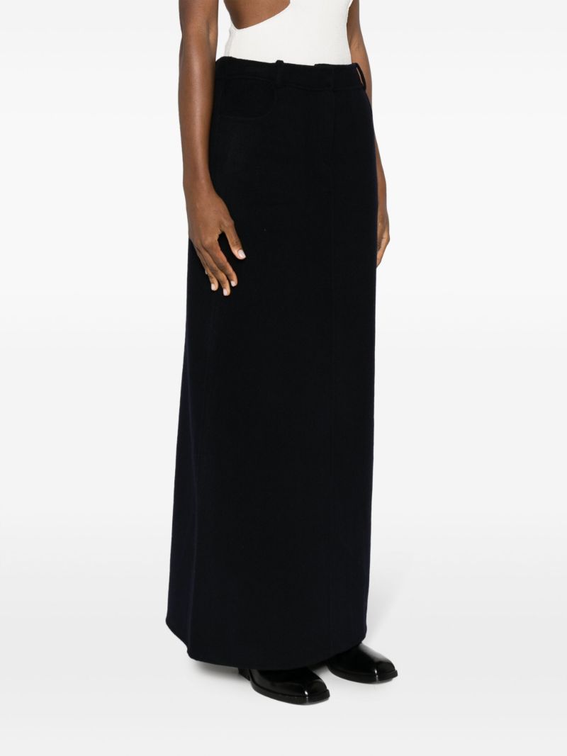 Blue Malvo Pencil Skirt
