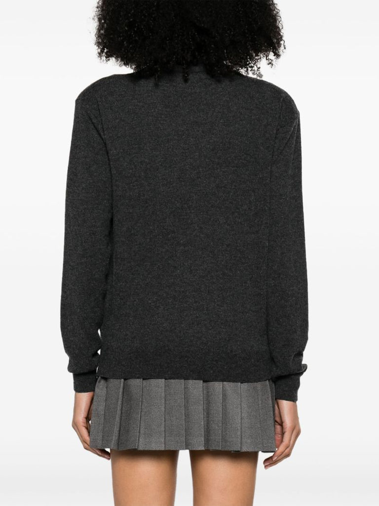Grey Ines Merino-wool Sweater