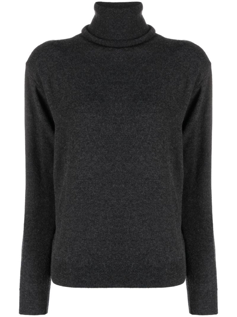 Grey Ines Merino-wool Sweater