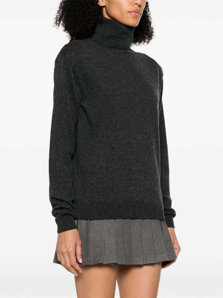 Grey Ines Merino-wool Sweater