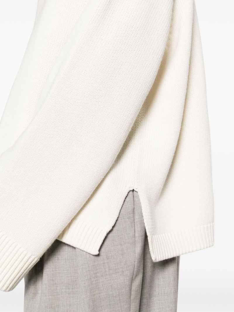 Neutral Rhea Trapeze Sweater