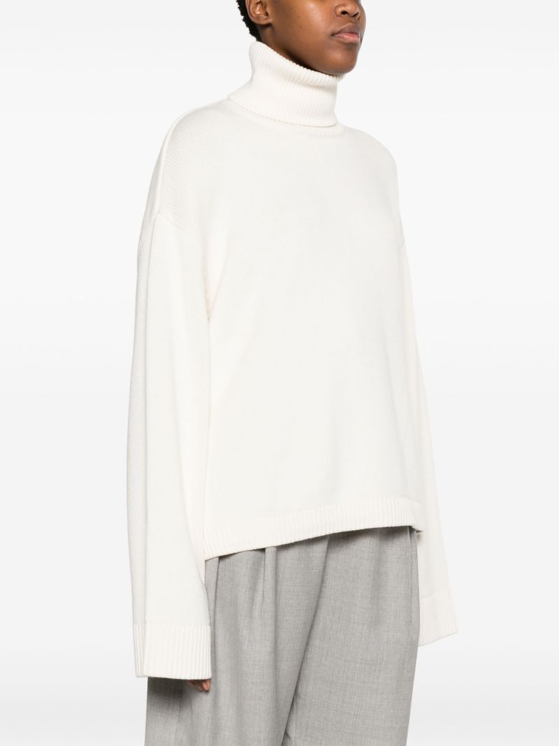 Neutral Rhea Trapeze Sweater