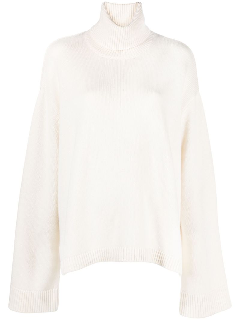 Neutral Rhea Trapeze Sweater