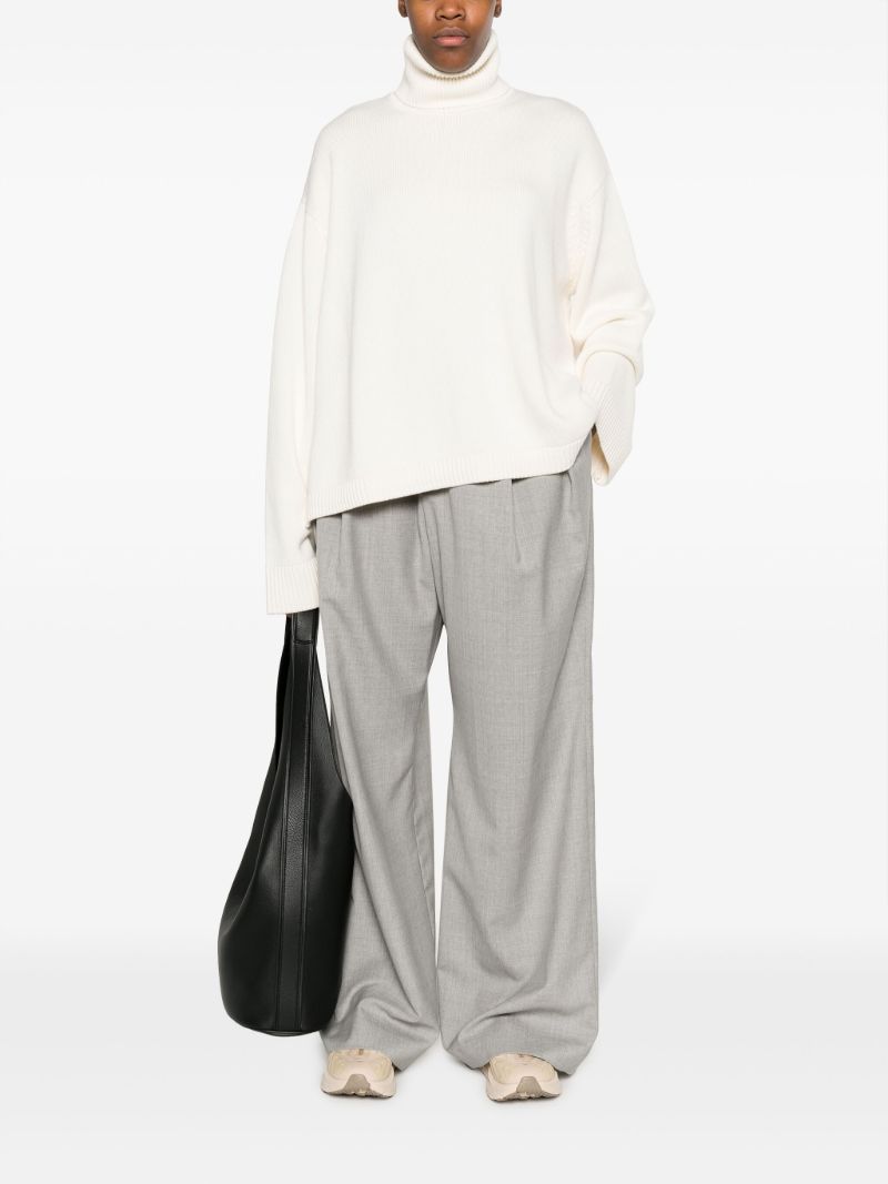 Neutral Rhea Trapeze Sweater