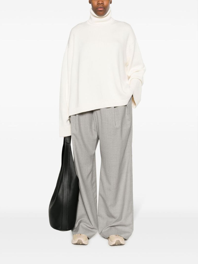Neutral Rhea Trapeze Sweater
