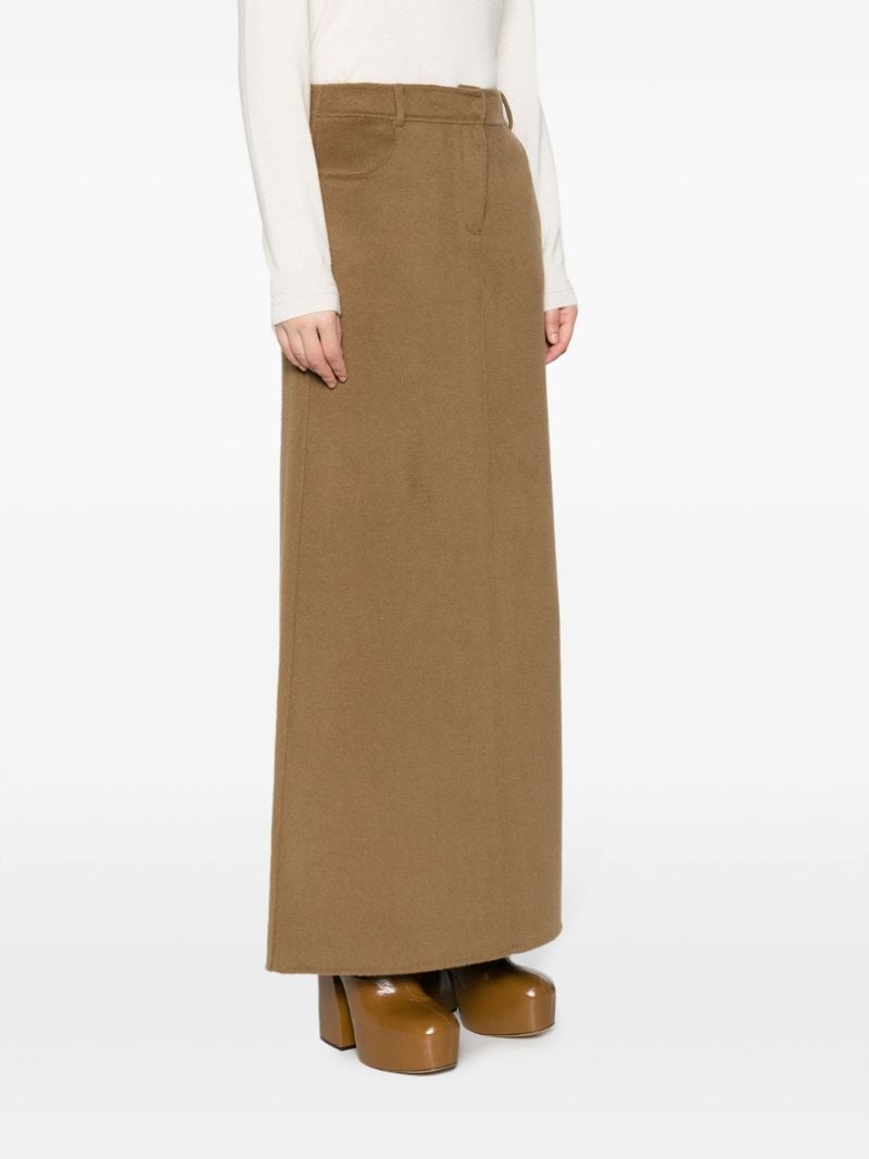 Brown Malvo Pencil Skirt