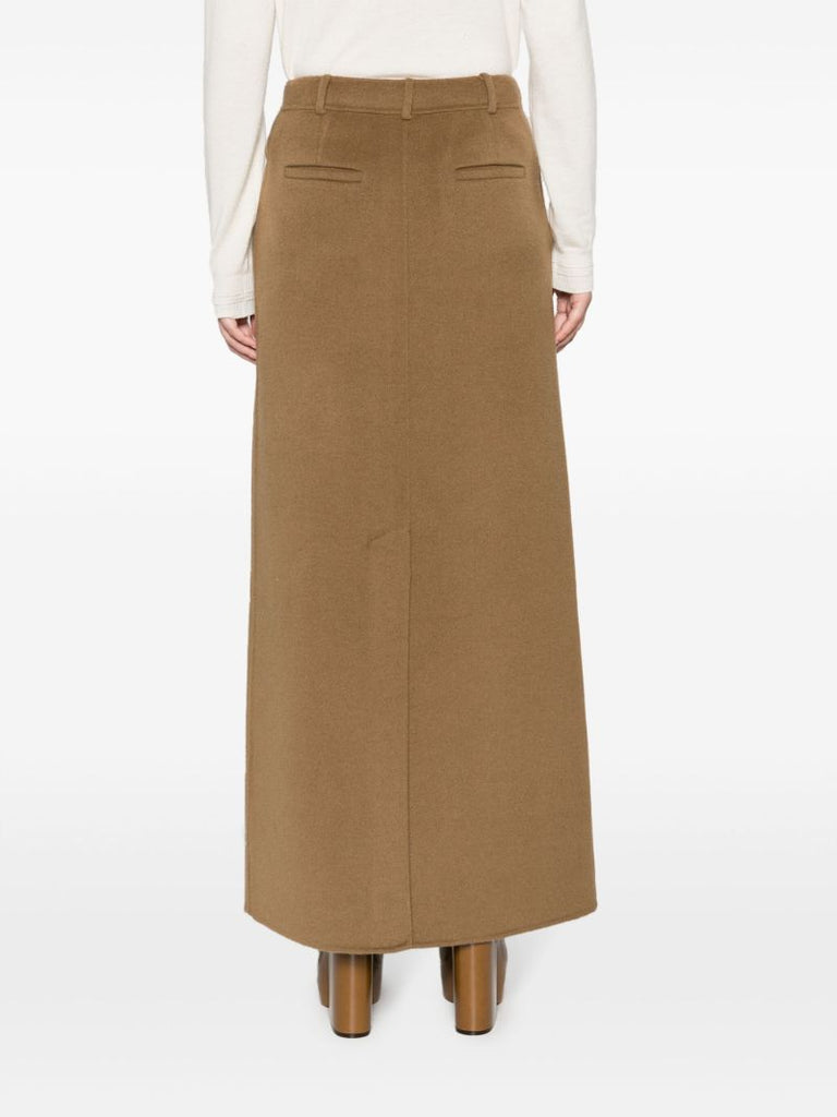 Brown Malvo Pencil Skirt