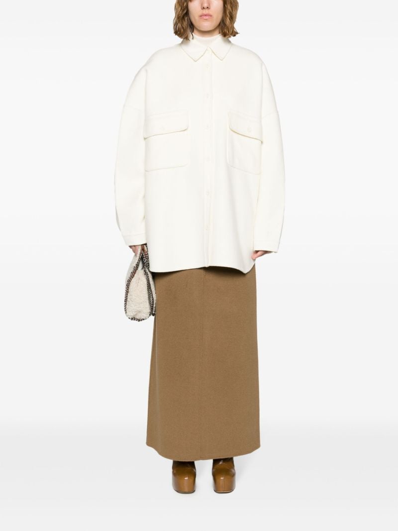 Brown Malvo Pencil Skirt