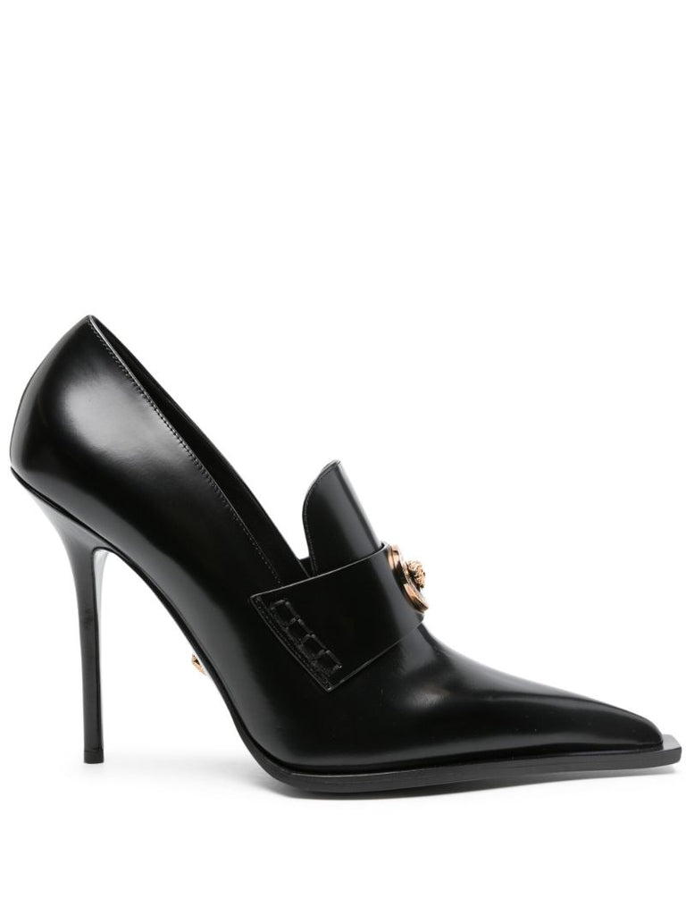 Black Alia 110 Leather Pumps