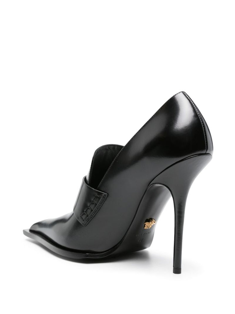 Black Alia 110 Leather Pumps