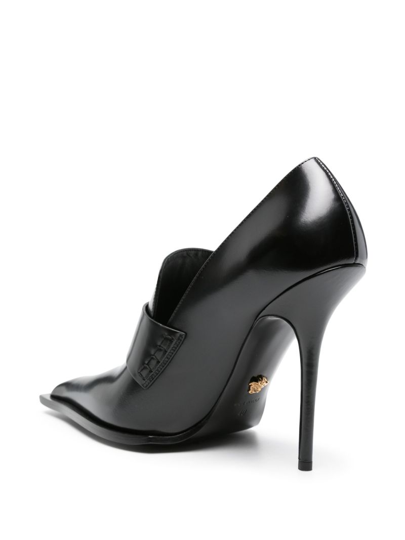 Black Alia 110 Leather Pumps