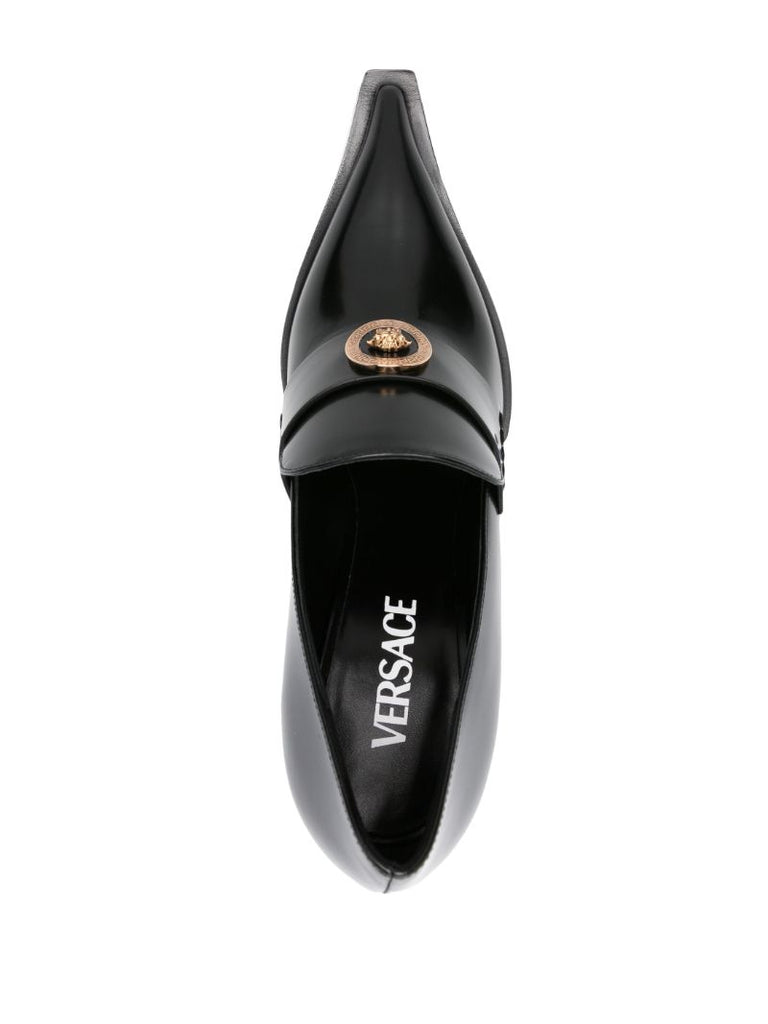 Black Alia 110 Leather Pumps