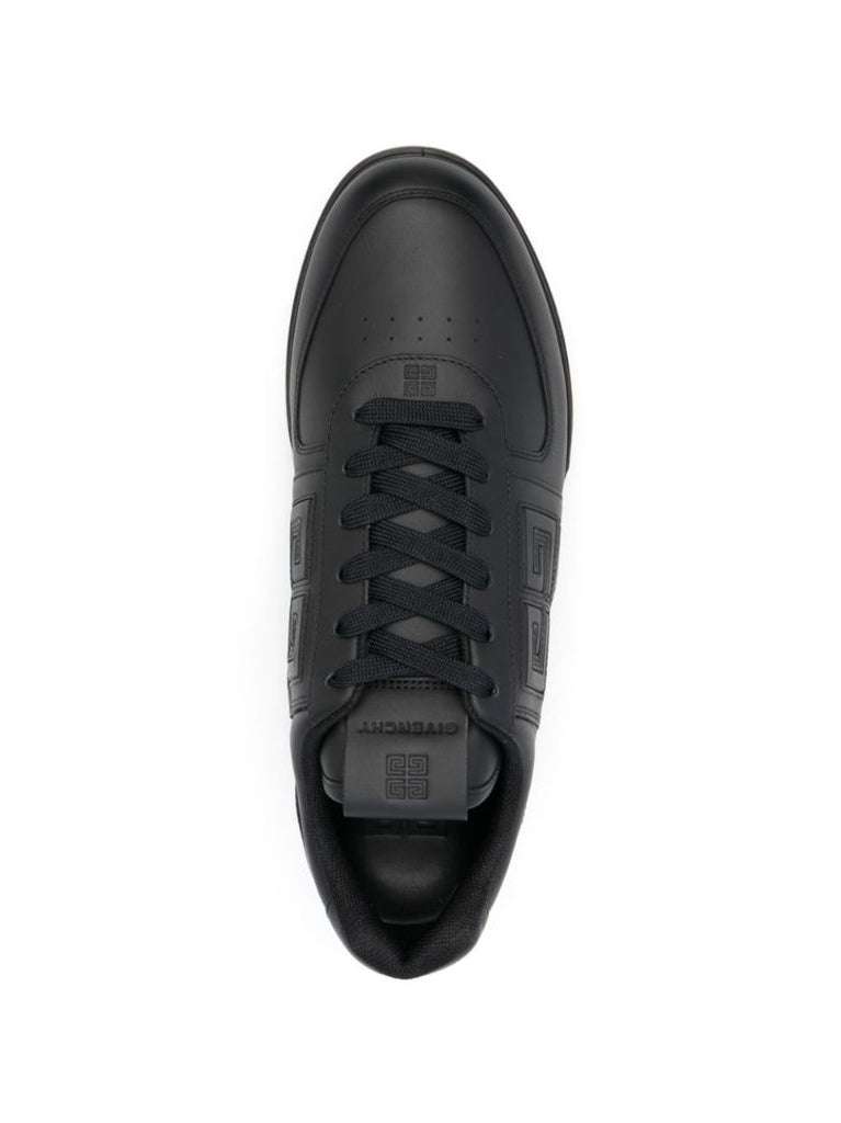 Black G4 Leather Sneakers