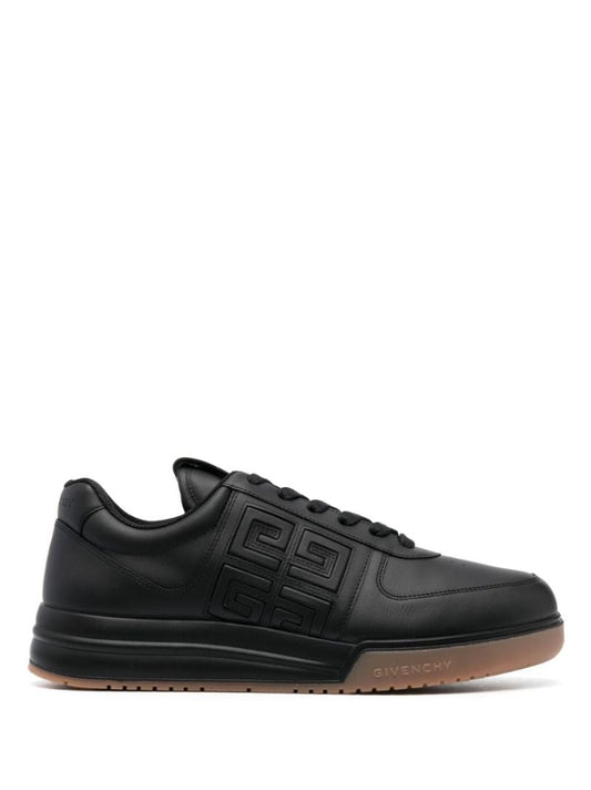 Black G4 Leather Sneakers
