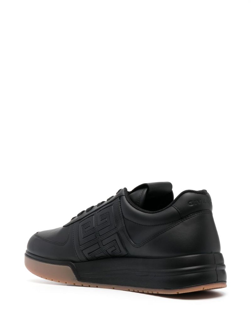 Black G4 Leather Sneakers