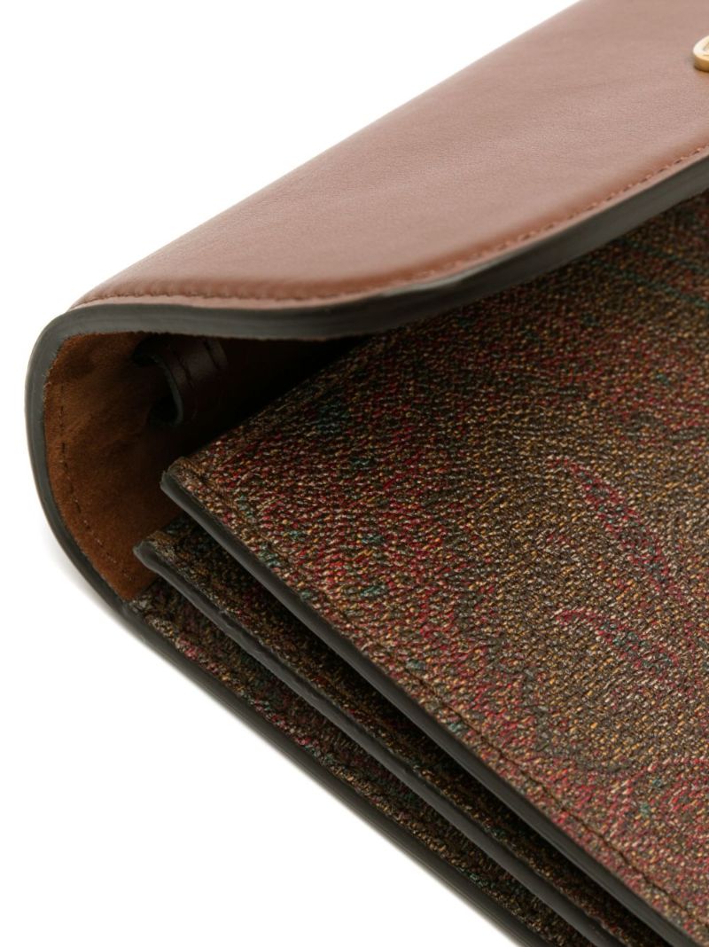 Brown Essential Jacquard Crossbody Bag